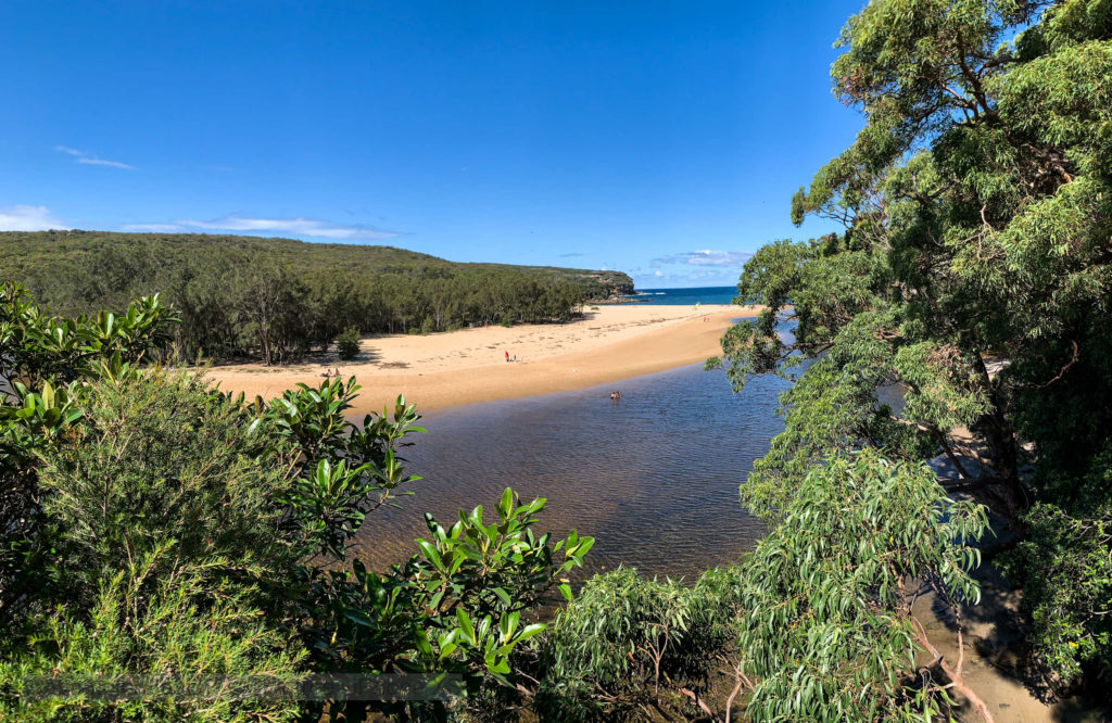 Wattamolla beach and lagoon