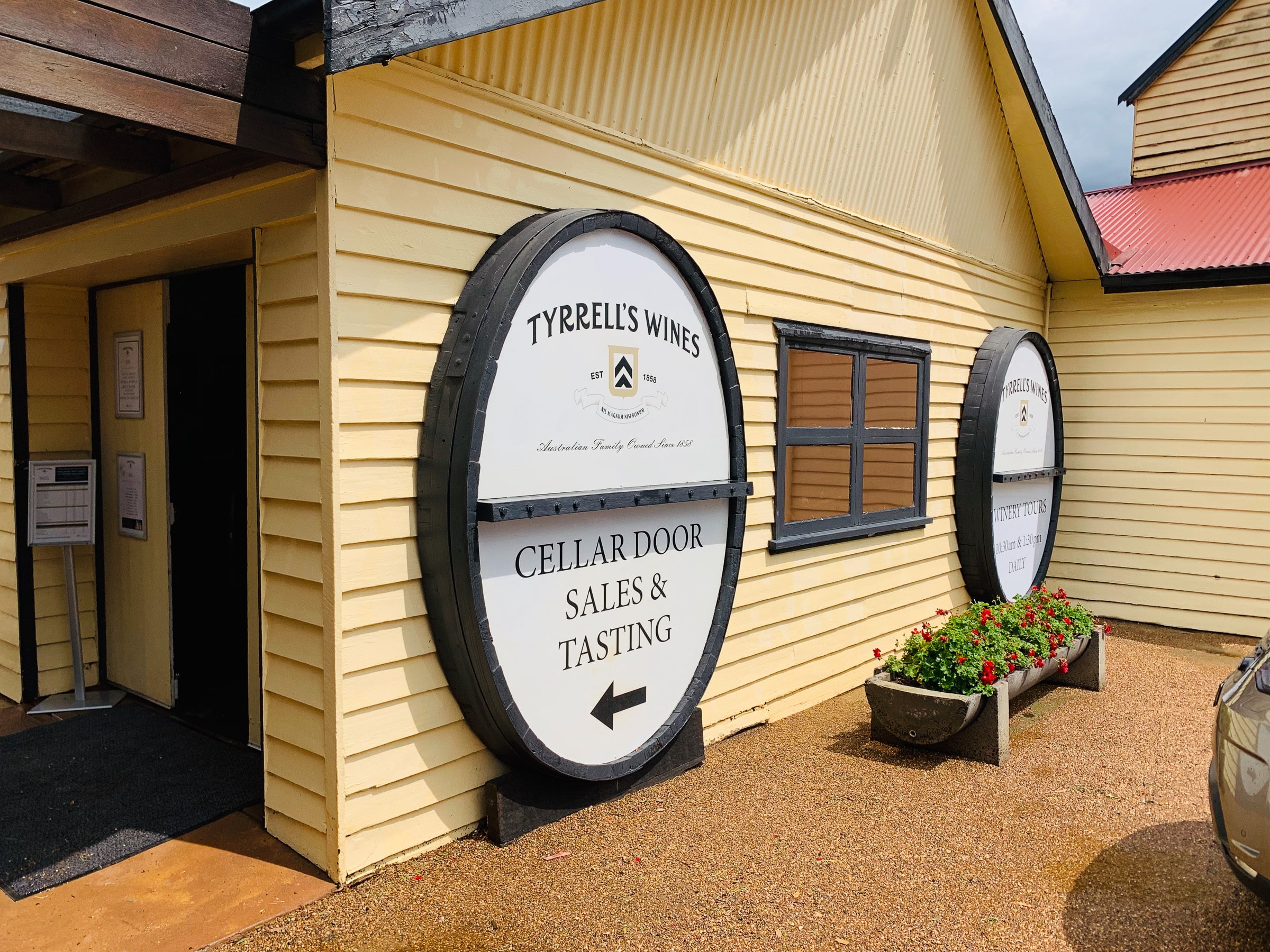 Tyrells Wines dates back to the 1870's and is a unique and scenic winery